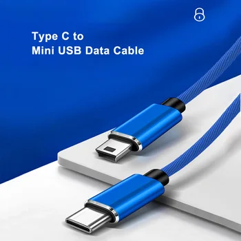 1m Tipas USB C į Mini USB Kabelis 