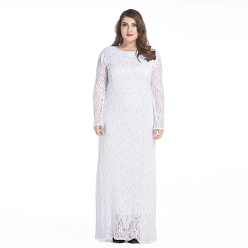 Plus Size Afrikos Šalis Suknelės Moterims, Naujas Mados Dashiki Ankara Nėrinių Vestuvių Suknelės Elegantiškas Turkijos Musulmonų Maxi Suknelė