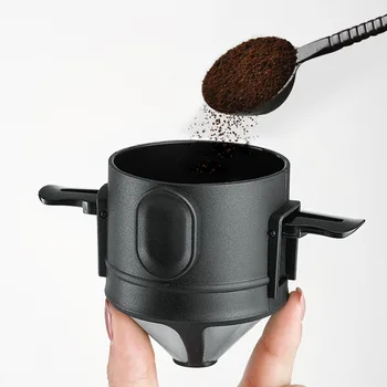 Filtras Kavos Baras Priedai, Įrankiai, Espresso Vertus Lašinamas Kavos Nustatyti Filtro Barista Nerūdijančio Plieno Daugkartinio naudojimo Kiaurasamtis Mašina