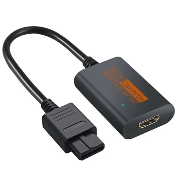 N64, Kad Konverteris HD-Link Kabelis N64/SNES Plug and Play 1080P Dropship