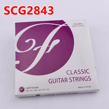 1 Set Aukštos Kokybės GuitarFamily Klasikinės Gitaros Stygos KR(Kilmės)