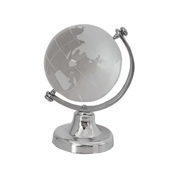 Apvalus Žemės Rutulys Pasaulio Žemėlapyje Pasaulyje, Pasaulio Modelis Suprojektuotas Darbalaukio Ornamentu Naujųjų Metų Kalėdų Dovana CLH@8