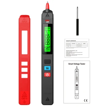 Nuotėkio Detektorius Digital AC Įtampos Testeris Elektros Nutekėjimo Aptikti Rašiklis 0-300V Ne-kreipkitės Grandinės vientisumo Bandymas Pen Tool