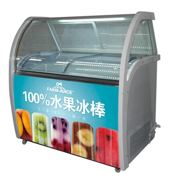 Karšto parduoti produktus gelato ledai ekranas vitrina pardavimui nemokamas pristatymas CFR jūra