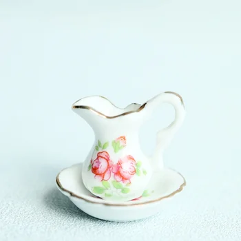 Mini Keramikos Vaza Amatų Vazos Mielas Namas Priedai Mažytė Gėlių Kompozicijų Konteineriai Mažas