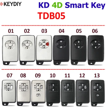 KEYDIY TDB05-4 TDB05-5 Universaliųjų KD TDB 4D Smart Klavišą 