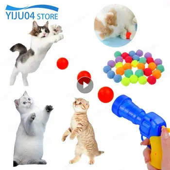 Juokingi Kačių Žaislai Interaktyvus Pliušinis Kamuolys Mini Žaislai Kačių Pliušinis Kamuolys Kūrybos Kačiukas Mini Pompoms Žaidimai, Priedai Augintiniai