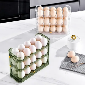 Bylos Saugojimo Balionėlio Laikiklis Dėžės Organizatorius Kiaušinių Dėžutės Virtuvės Kiaušinių Šaldytuve Šviežios saugojimas Saugojimo Konteineriai, Maisto Dėklas