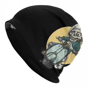 Rider Mėnulis Variklio Dangčio Homme Lauko Plonas Skrybėlę Ghost Rider Komiksų Skullies Beanies Dangteliai, Vyrų, Moterų Kūrybos Medvilnės Skrybėlės