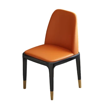 Virtuvės, Miegamojo, Ergonomiškas Kėdės Modernus Masažo Šezlongas Lounge Prabanga Kėdė Odos Šiaurės valgomojo kėdės.