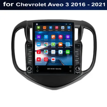 Už Tesla Stiliaus 2Din Android 12 Automobilio Radijo Chevrolet Aveo 3 2016-2035 Multimedia Vaizdo Grotuvas GPS Stereo Carplay DSP vaizdo Kamera
