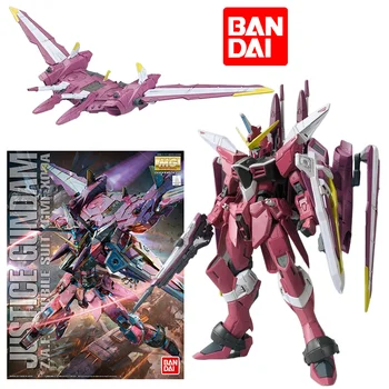 Bandai MG 1/100 Teisingumo Gundam 18Cm Originalus Veiksmų Skaičius, Modelis Surinkti Žaislą Gimtadienio Dovana Anime Kolekcija