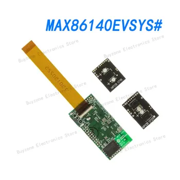 MAX86140EVSYS# Vertinimo taryba, MAX86140 optinis pulse oximeter ir širdies ritmo jutiklis, duomenų įrašymo galimybė